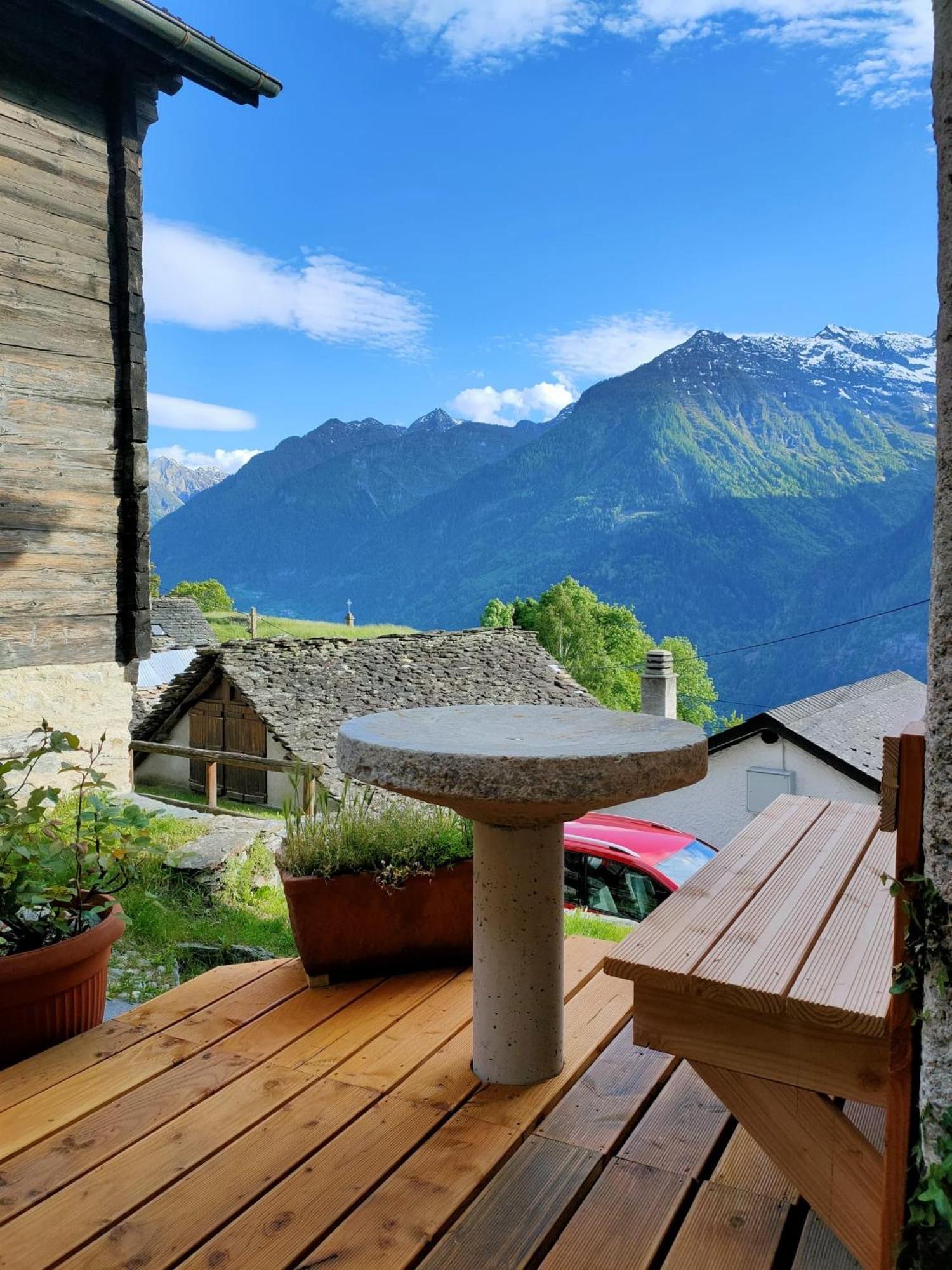 Appartamento Accogliente Di Montagna A Cavagnago Faido Εξωτερικό φωτογραφία